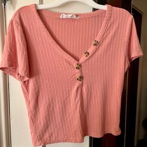 Hippie Rose Crop Tee